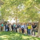 large group of veterinarians at the UC Davis School of Veterinary Medicine