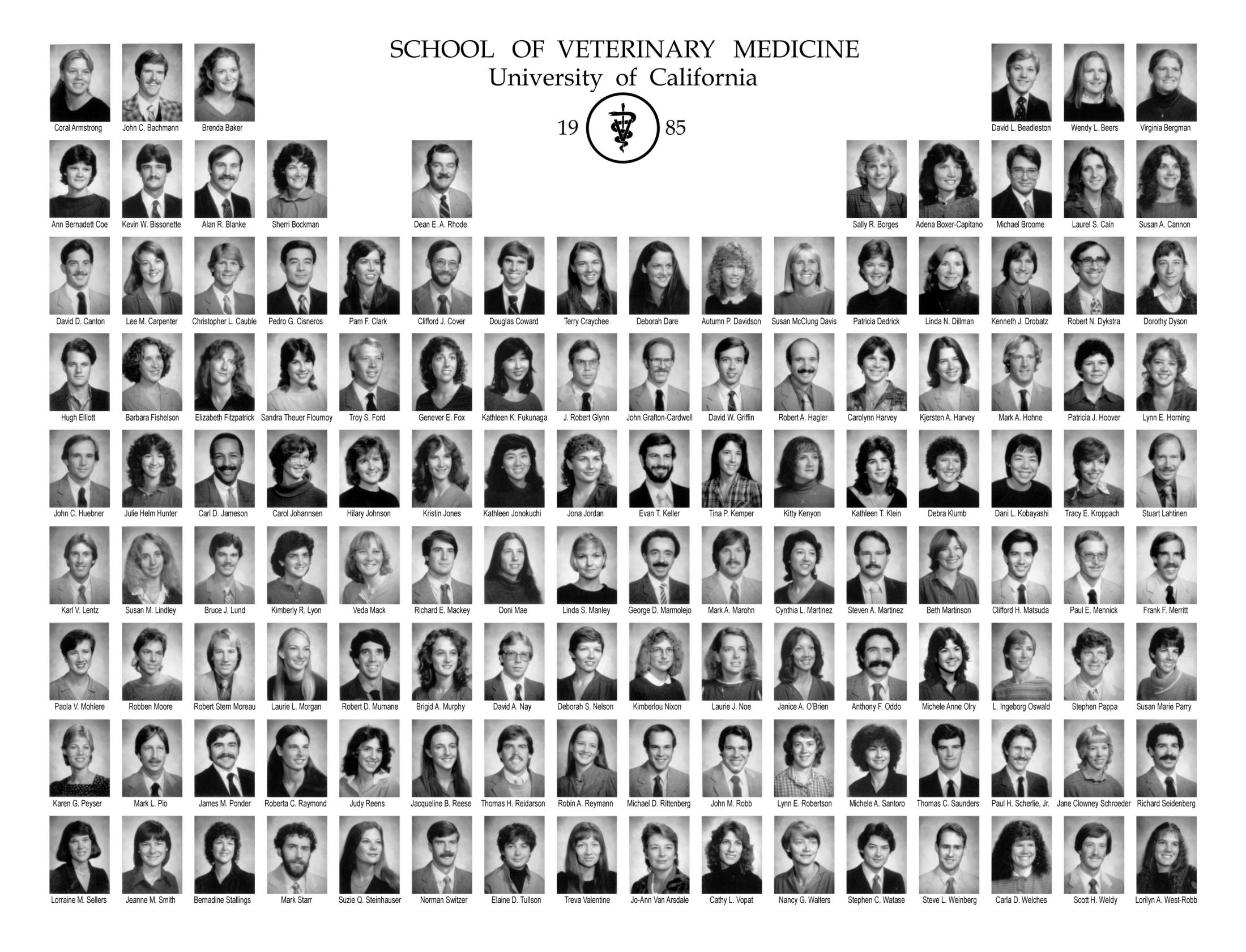 Class of 1985 composite