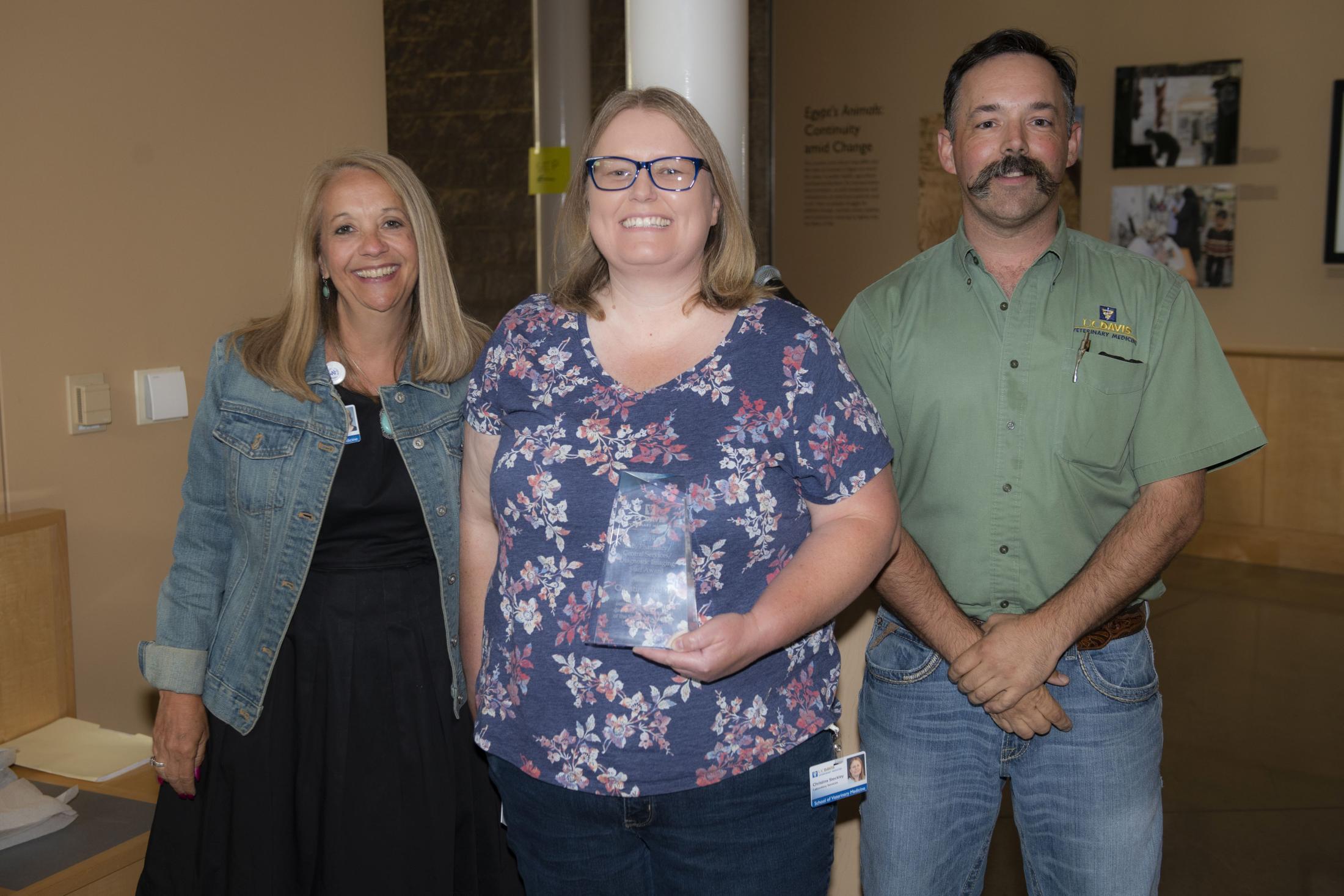 UC Davis veterinary hospital award