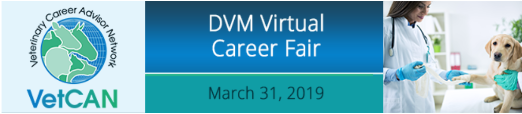DVM Virtual Career Fair- March 31, 2019