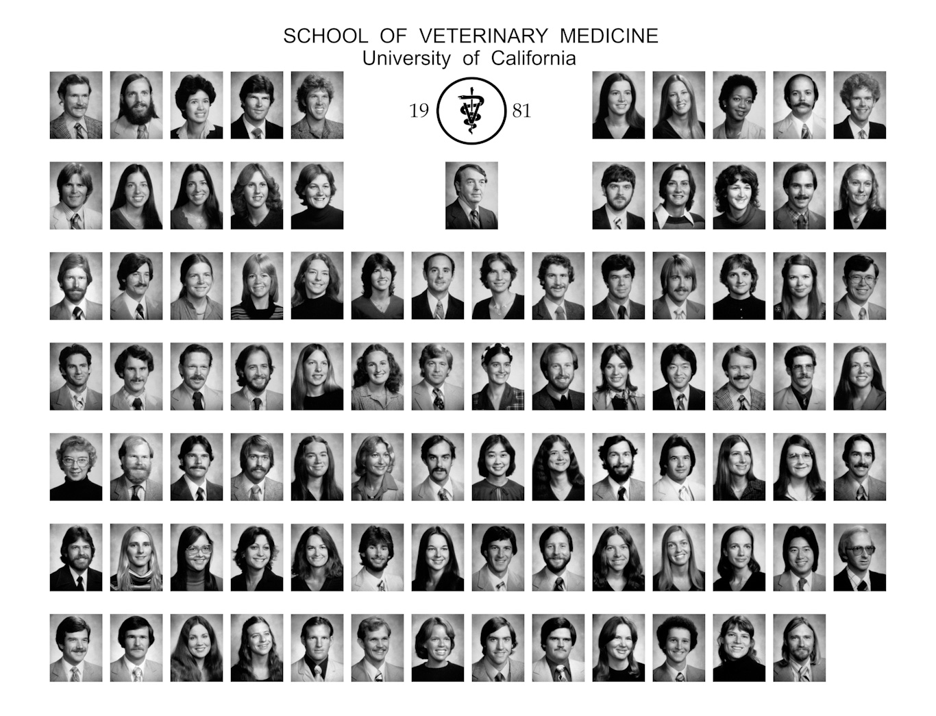 Class of 1981 graduation composite