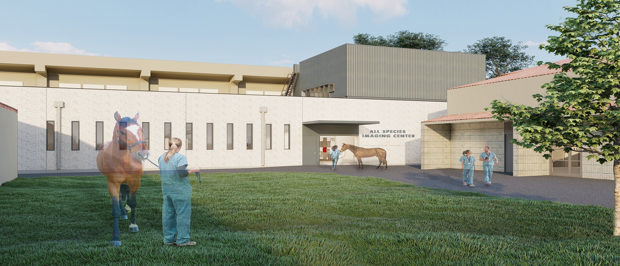 Rendering of the VMC All-Species Imaging Center 
