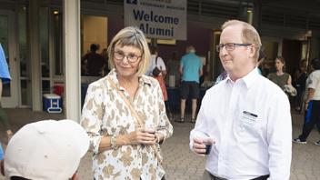 Dr. Michael Lairmore and wife, Donna