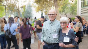 Dr. George Puterbaugh '52 and wife, Sharon