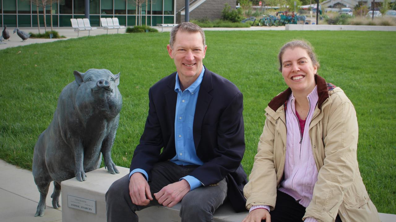 Keith Sollers and Dr. Beatriz Martínez López