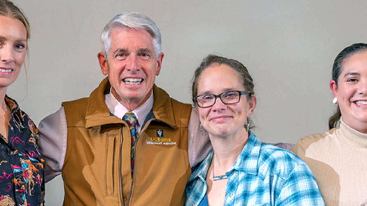 2024 Dean's Staff Awards Recipients with Dean Mark Stetter