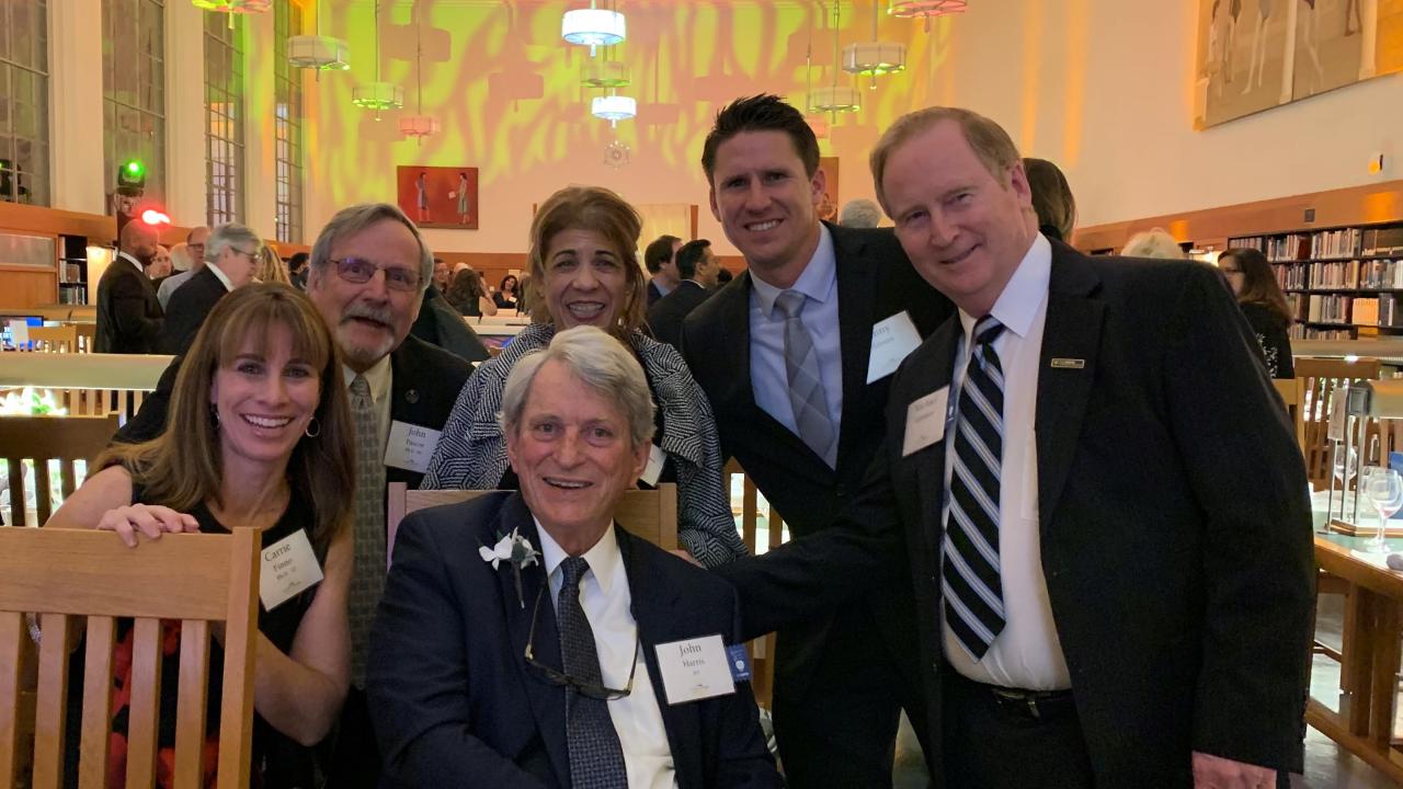 group photo at gala