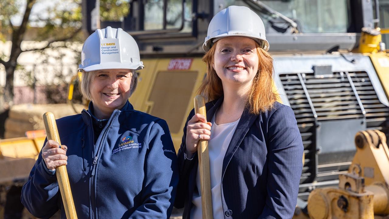 bird flight center breaks ground