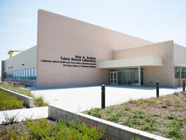 California Animal Health and Food Safety Laboratory in Tulare