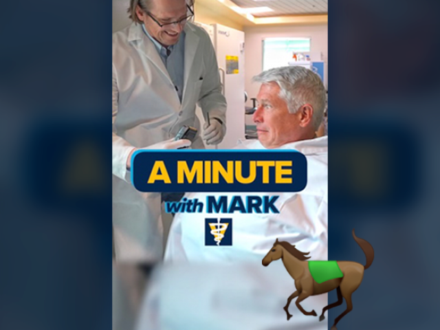 Minute with Mark - Kenneth L. Maddy Equine Analytical Chemistry Lab