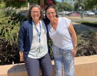 two UC Davis veterinarians