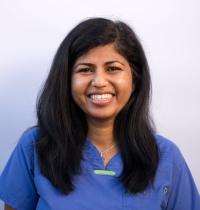 headshot of Dr. Viranjini Gopisetty, DVM