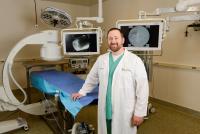 veterinarian in surgery suite