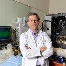 Dr. Isaac Pessah in his lab.