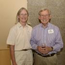 Dr. Sue Stover with Dr. Ron Jensen