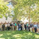 large group of veterinarians at the UC Davis School of Veterinary Medicine