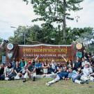 group of conference participants in Thailand