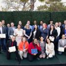 group photo of 2023 UC Tech Awards winners