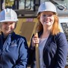 bird flight center breaks ground