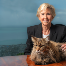 Jan Hobbs and Hamilton Hobbs, Feline Ambassador